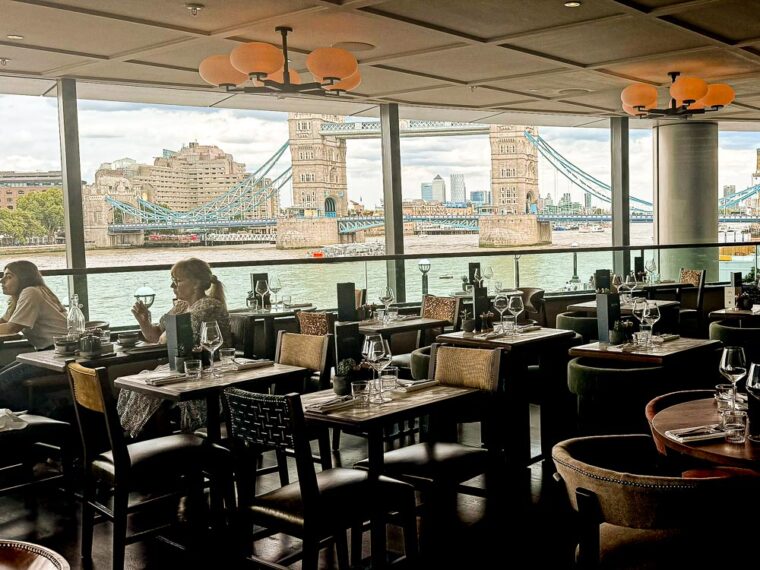 Coppa Club London Bridge interior