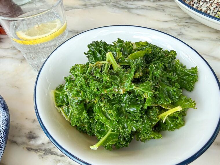 Coppa Club London Bridge - kale side dish