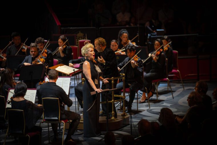 Joyce DiDonato with the Met Orchestra singing Ruckert Leider