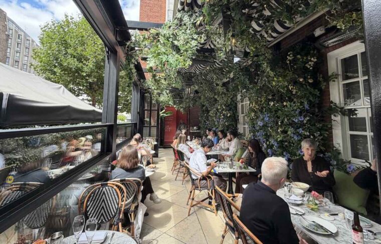 Dalloway Terrace The Bloomsbury Hotel