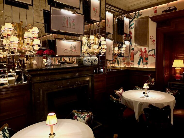 The interior at Langosteria London