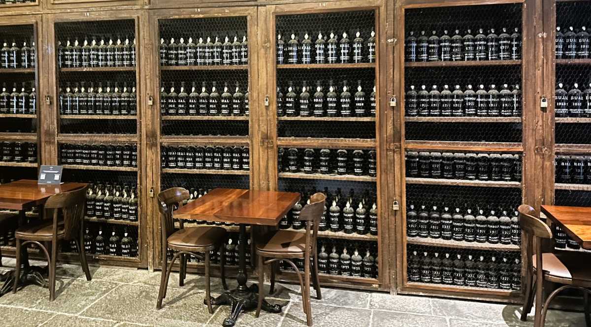 Blandy's Wine Lodge in Funchal where you can do a tasting of Madeira WIne