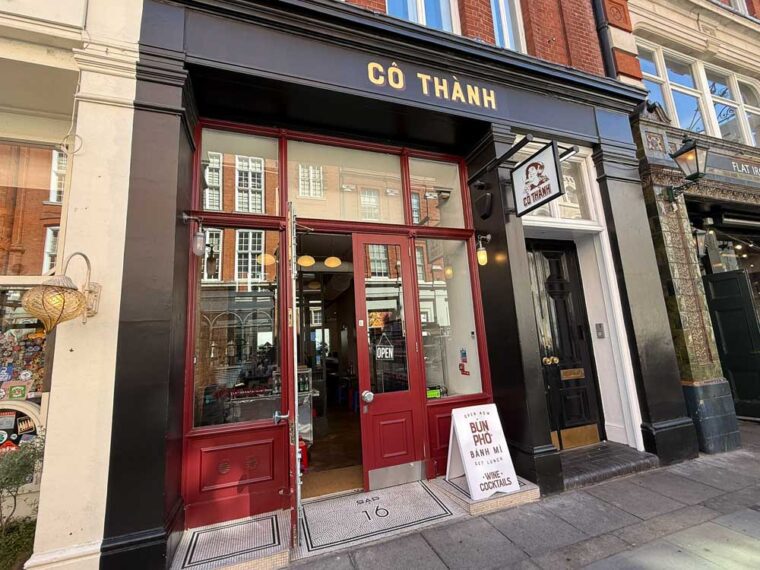 Cô Thành Vietnamese Restaurant Covent Garden London