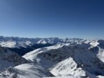 View from Weissfuhgipfel Davos