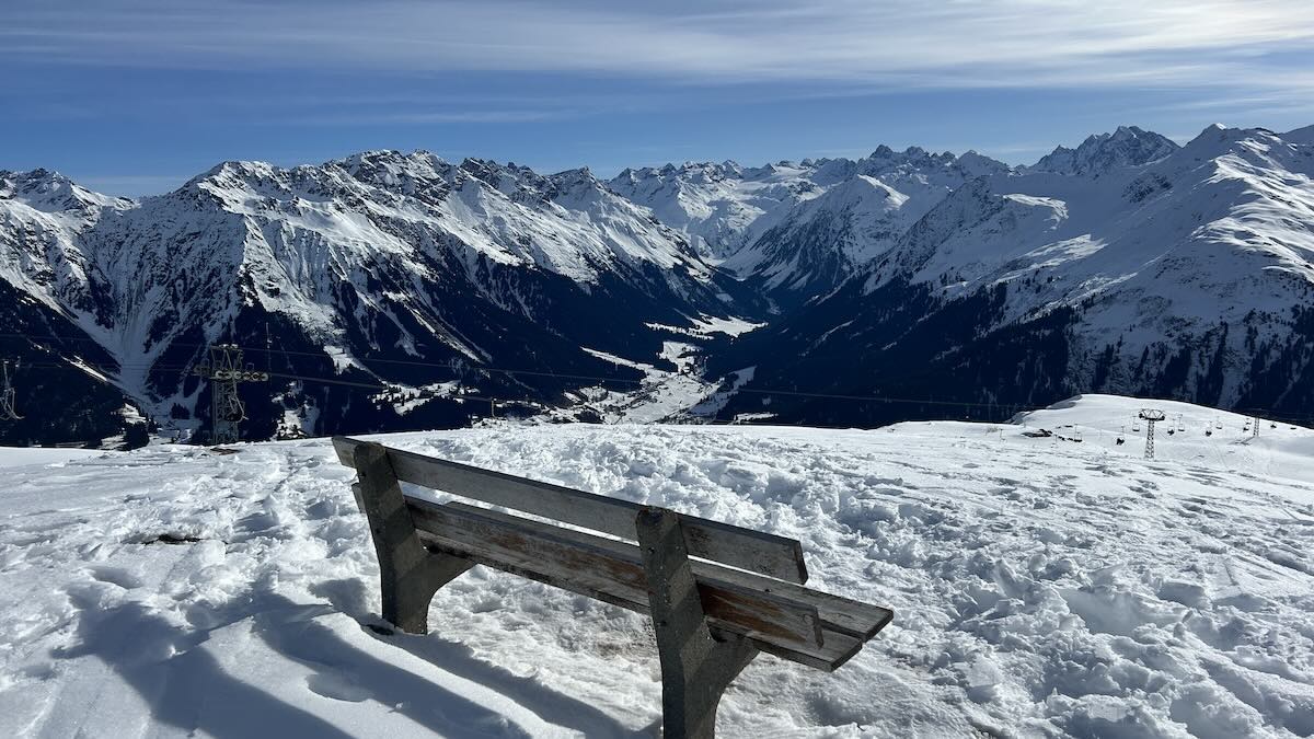 View from the top of Gotschnagrat