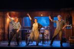 Kerry Fox, Meera Syal and Declan Conlon in The Children. Lyric Hammersmith Theatre. Credit: Helen Maybanks