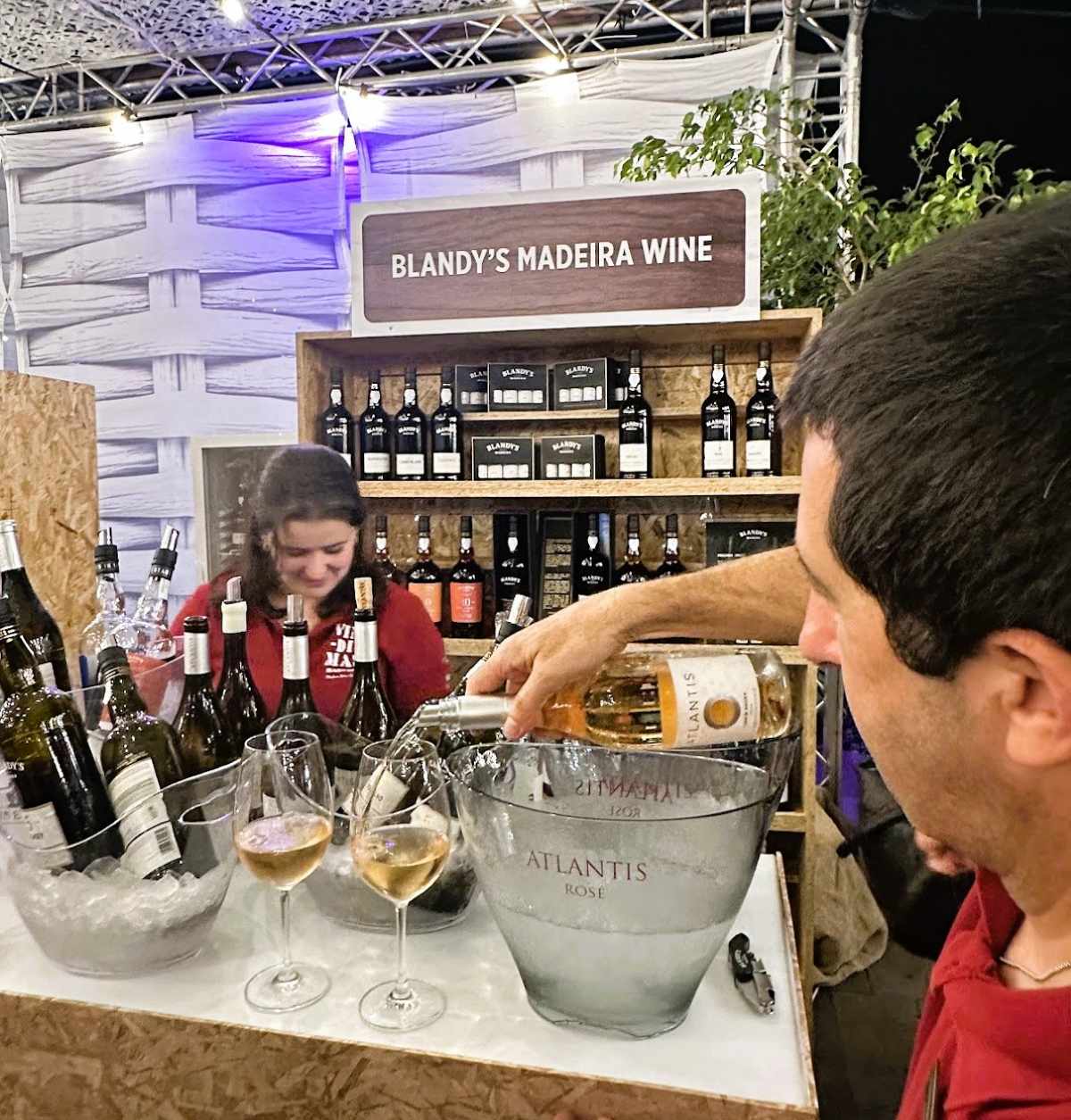 WIne Festival Funchal with tasting of Blandy's Madeira WIne