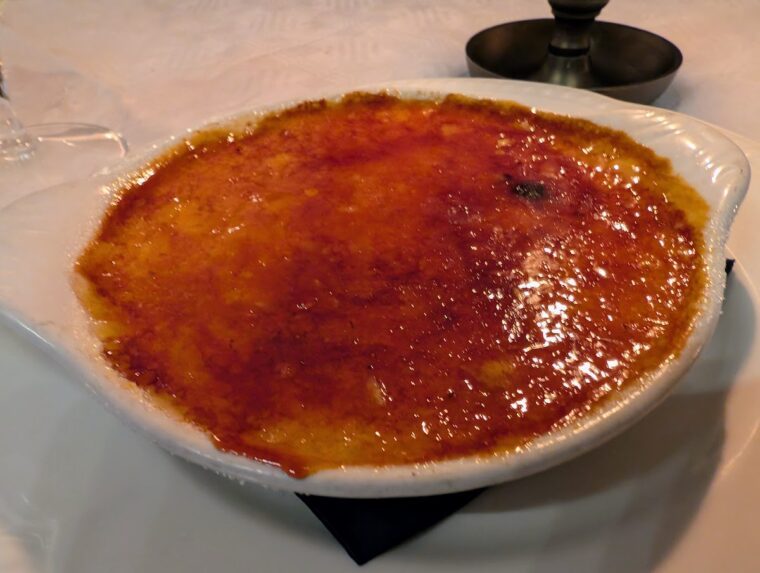 Bistro Sablé Princess of Shoreditch creme brulee