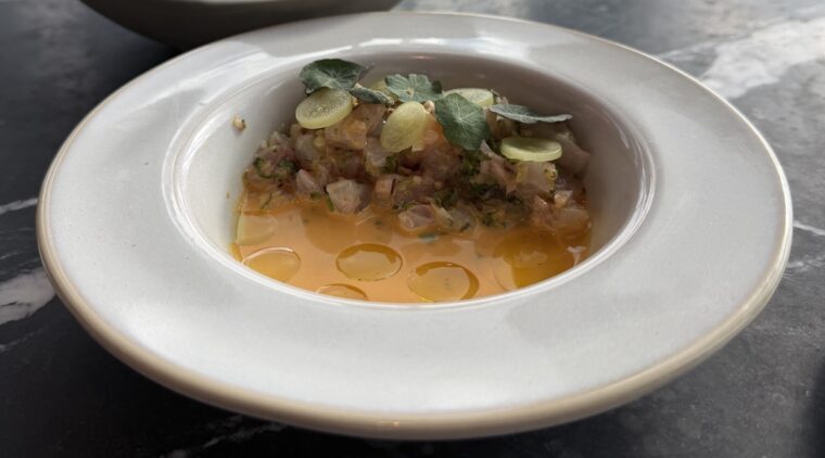Stonebass crudo starter