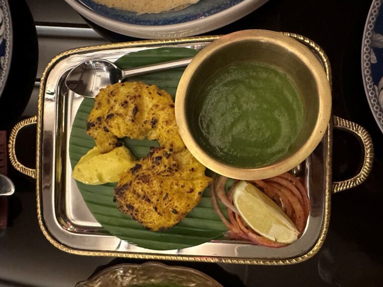 Monkfish Tikka at Bulbul, London