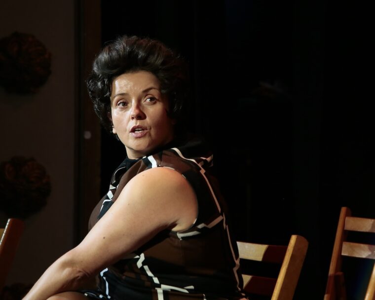 Mirain Haf Roberts in The Revlon Girl.
