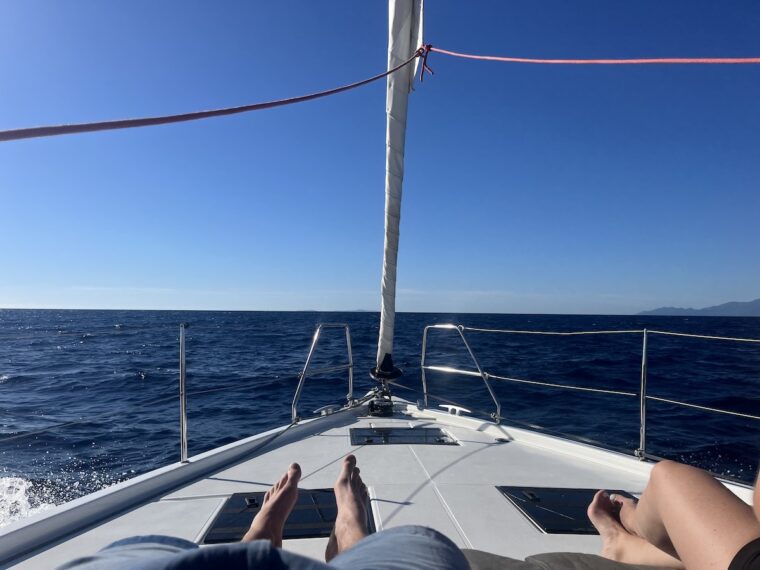Leaving the mainland