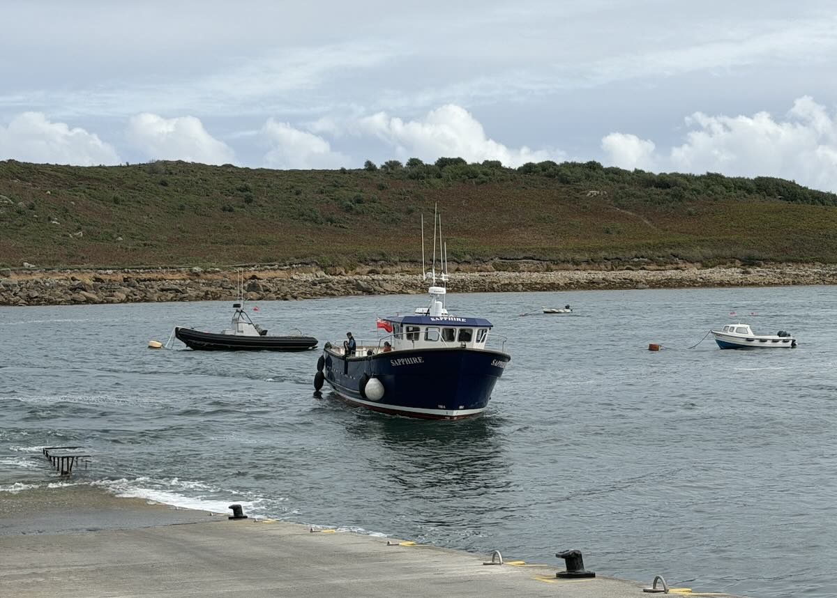 Isles of Scilly island hopping boat