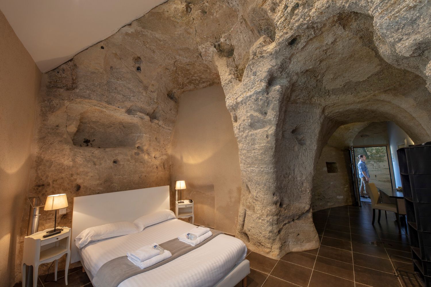 Troglodyte Cave in Anjou Loire Valley