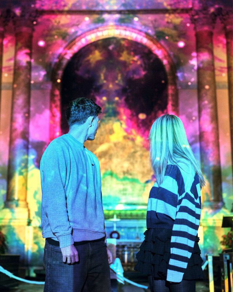 Luxmuralis - Lost Worlds 2026 - Old Royal Naval College  Stars (c) Luxmuralis