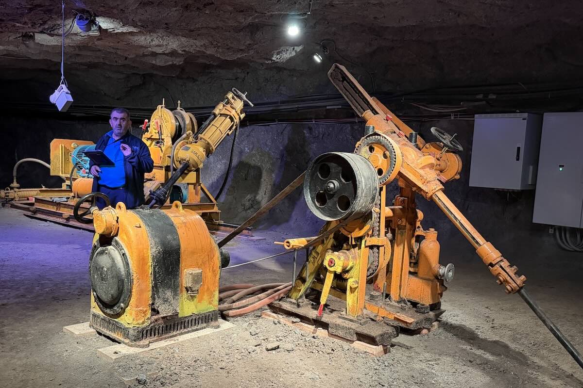 Bex salt mines mining equipment