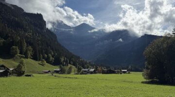 Mountains from Les Diablerets Alpes Vaudoises