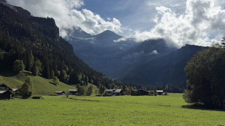 Mountains from Les Diablerets Alpes Vaudoises