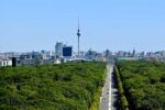 Berlin view over Tiergarten from Victory Column. Photo: Ted Trivuncic