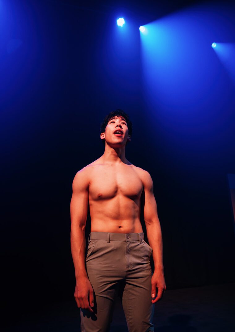 Zheng Xi Yong in Heated Rivalry The Unauthorised Parody at Underbelly credit Alex Brenner