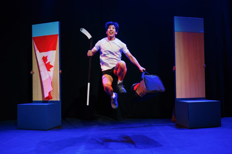 Zheng Xi Yong in Heated Rivalry The Unauthorised Parody at Underbelly - credit Alex Brenner image 3